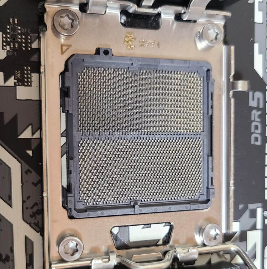 AM5ソケットの写真