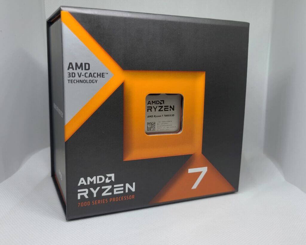 Ryzen7 7800X3Dの外装