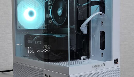 （パソコン工房）LEVEL-M2A6-R77-TK4Xをレビュー