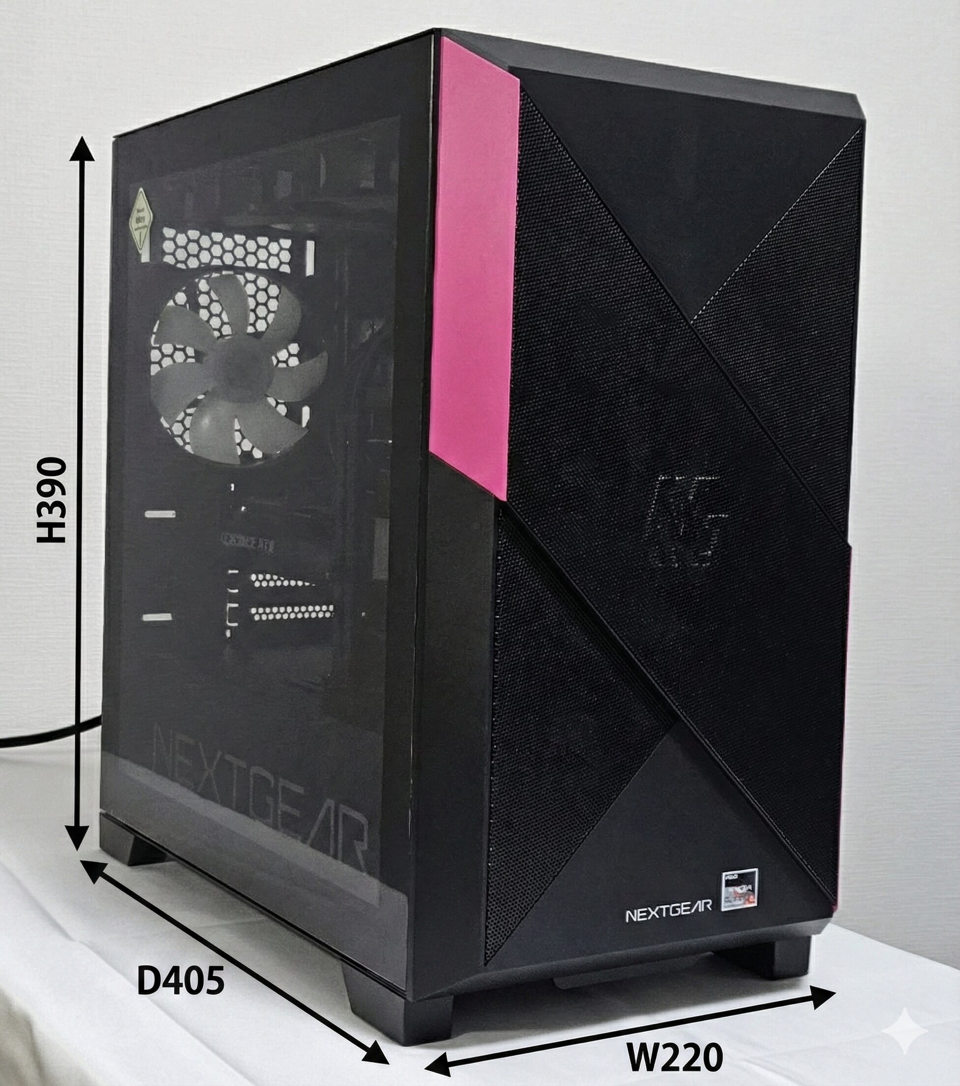 NEXTGEAR JG-A7G6Tの大きさ